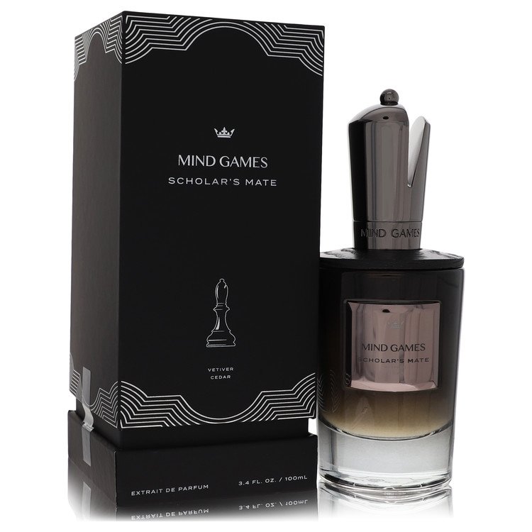 Mind Games Scholar's Mate by Mind Games Extrait De Parfum Spray 3.4 oz Mind Games Scholar's Mate by Mind Games Extrait De Parfum Spray 3.4 oz